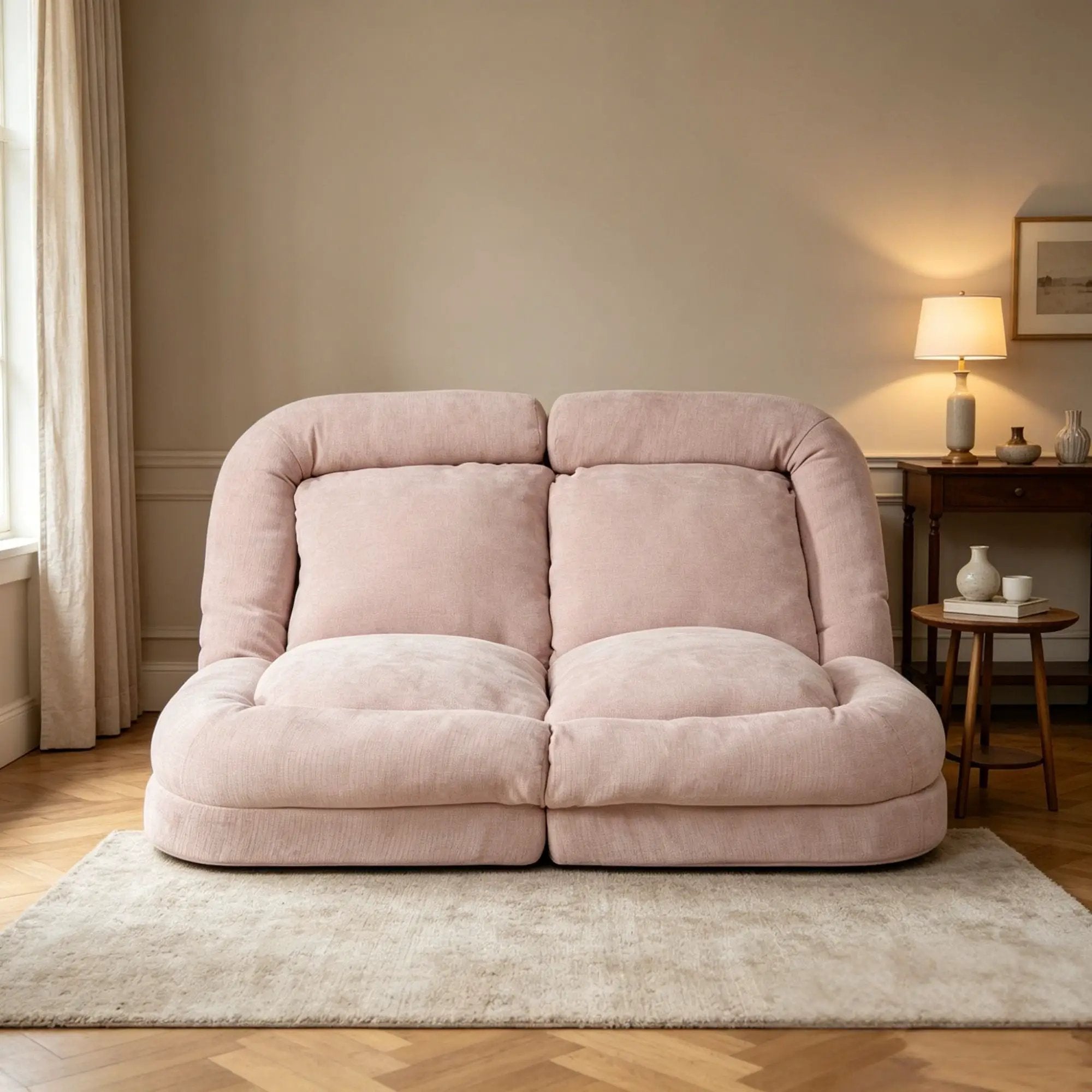 Convertible Fold-Out Double Sofa Bed by HouseOfZazla