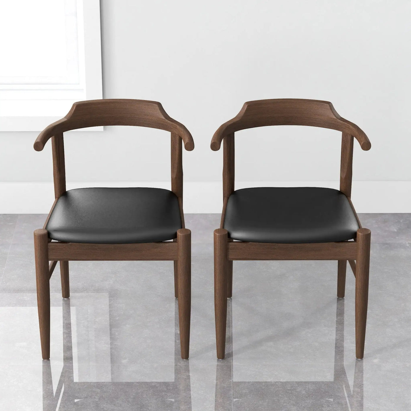 Leon - Mid-Century Modern Dining Chair (Set of 2) by Unique Piece Furniture