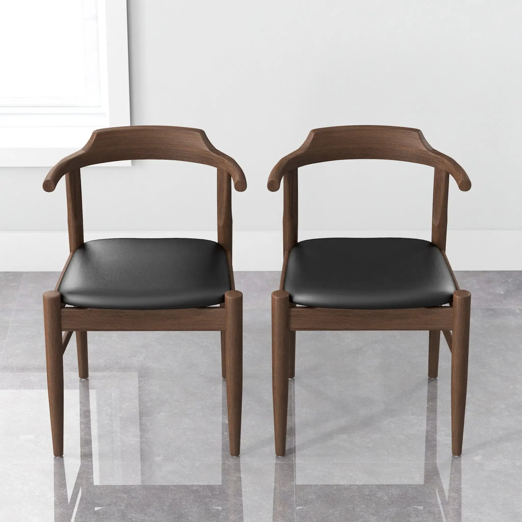Leon - Mid-Century Modern Dining Chair (Set of 2) by Unique Piece Furniture