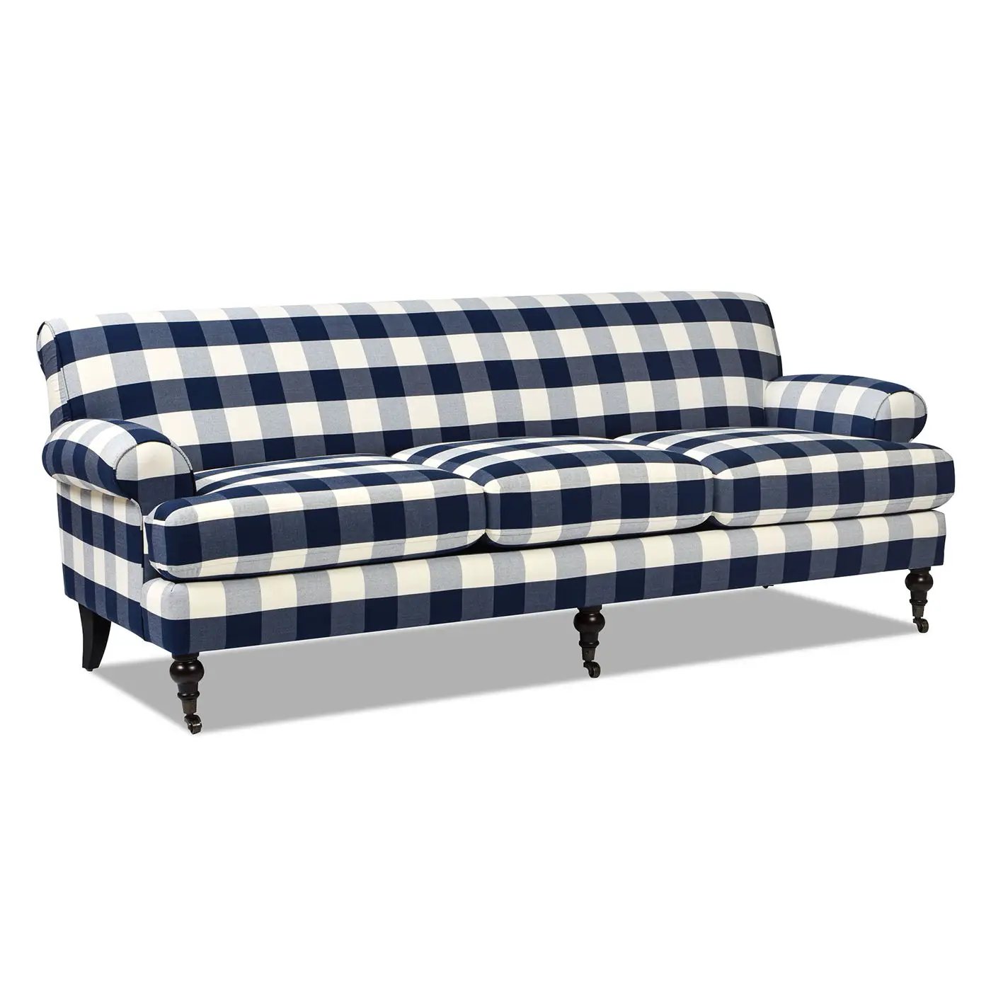 Alana Lawson - Modern Three Cushion Tightback Sofa by HouseOfZazla