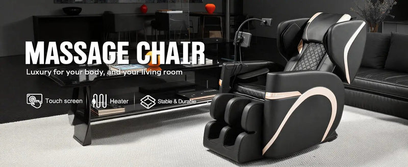 2026 Massage Chair Recliner with Zero Gravity & Full Body Air Pressure by HouseOfZazla