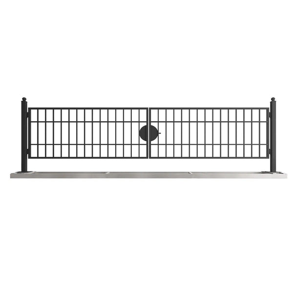 20 ft Steel Farm Driveway Gate