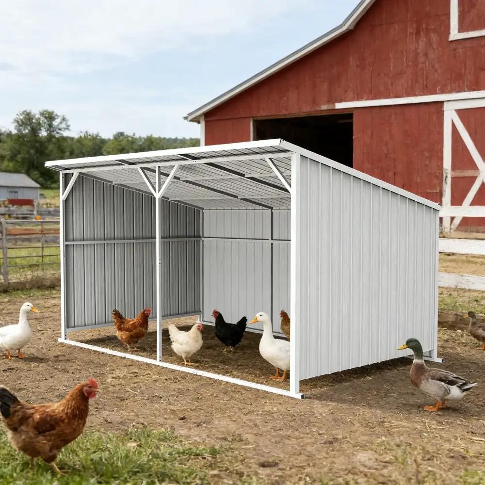 20'x12' Metal Livestock Shed for Horses & Farm Animals by Chery Industrial