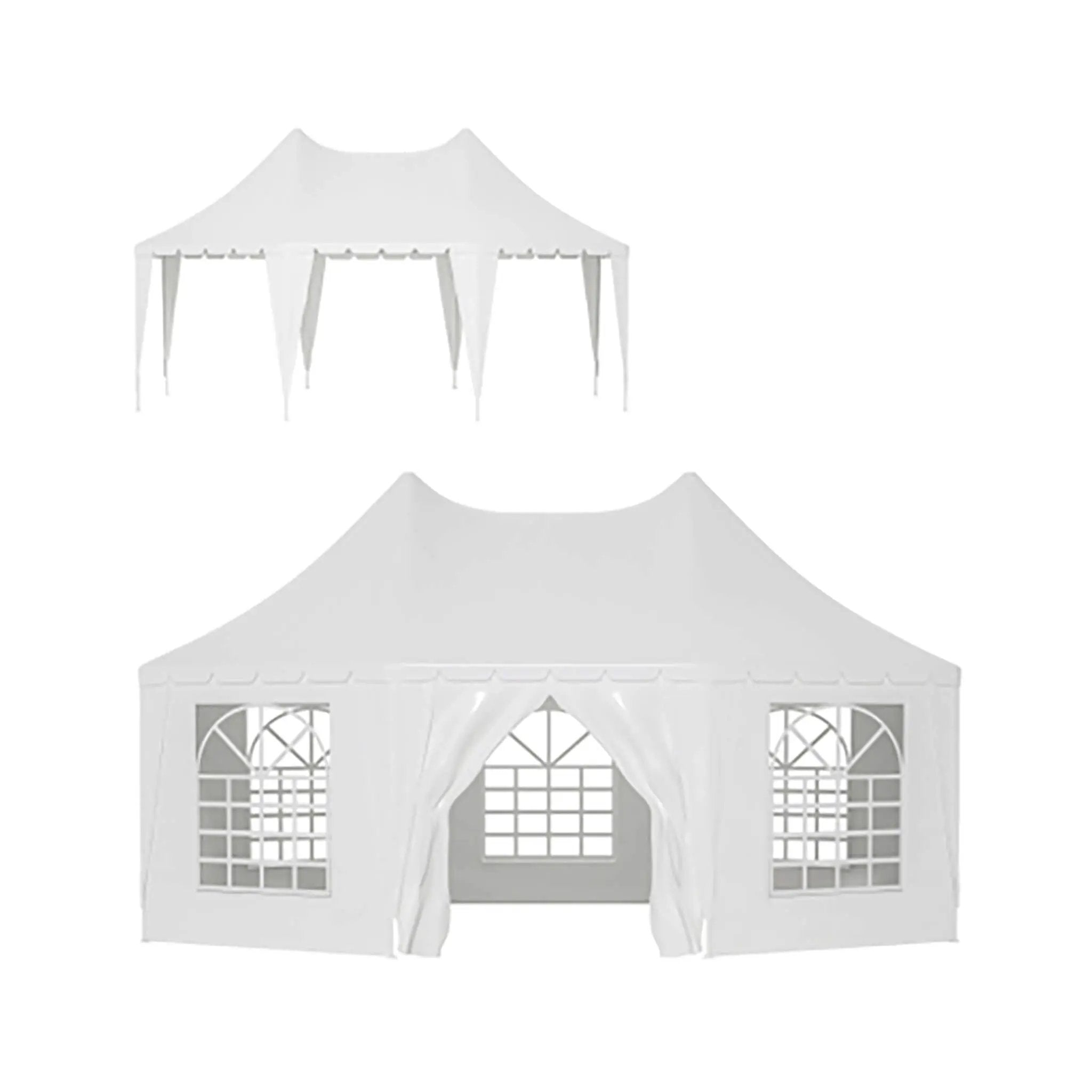 [20X15FT] Extra-Large Heavy-Duty Outdoor Waterproof Party And Wedding Tent With Steel Frame (SAK07645) by SAKSBY WHOLESALE