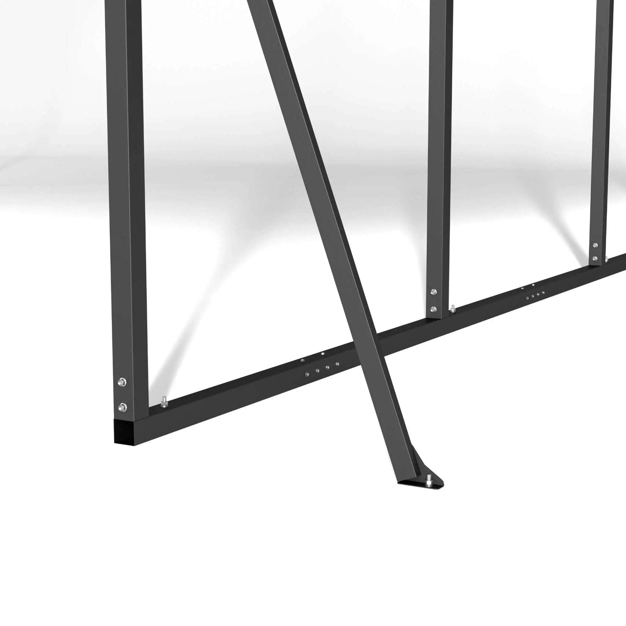 [20X20FT] Alora Extra Large Heavy-Duty Outdoor Metal Carport With Galvanized Steel Roof For Cars, Boats And Trucks (SAK75633) by SAKSBY WHOLESALE