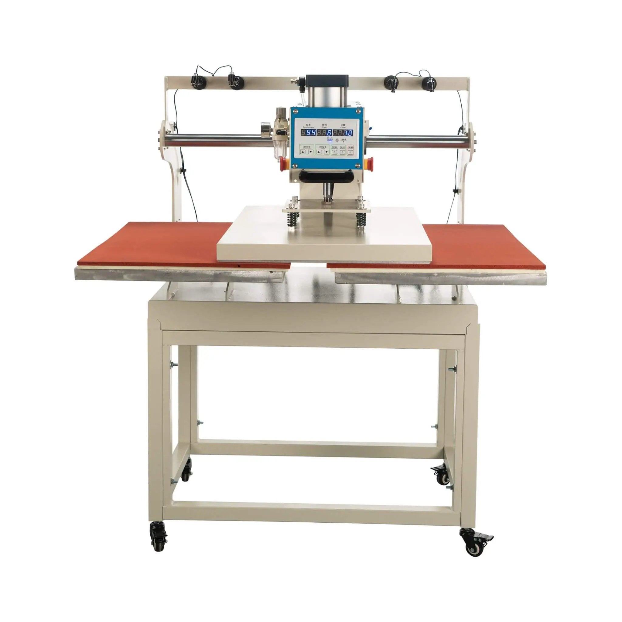 [20X28-Inch] Industrial Pneumatic Dual Platen Press With Infrared Positioning (SAK31028) by SAKSBY WHOLESALE
