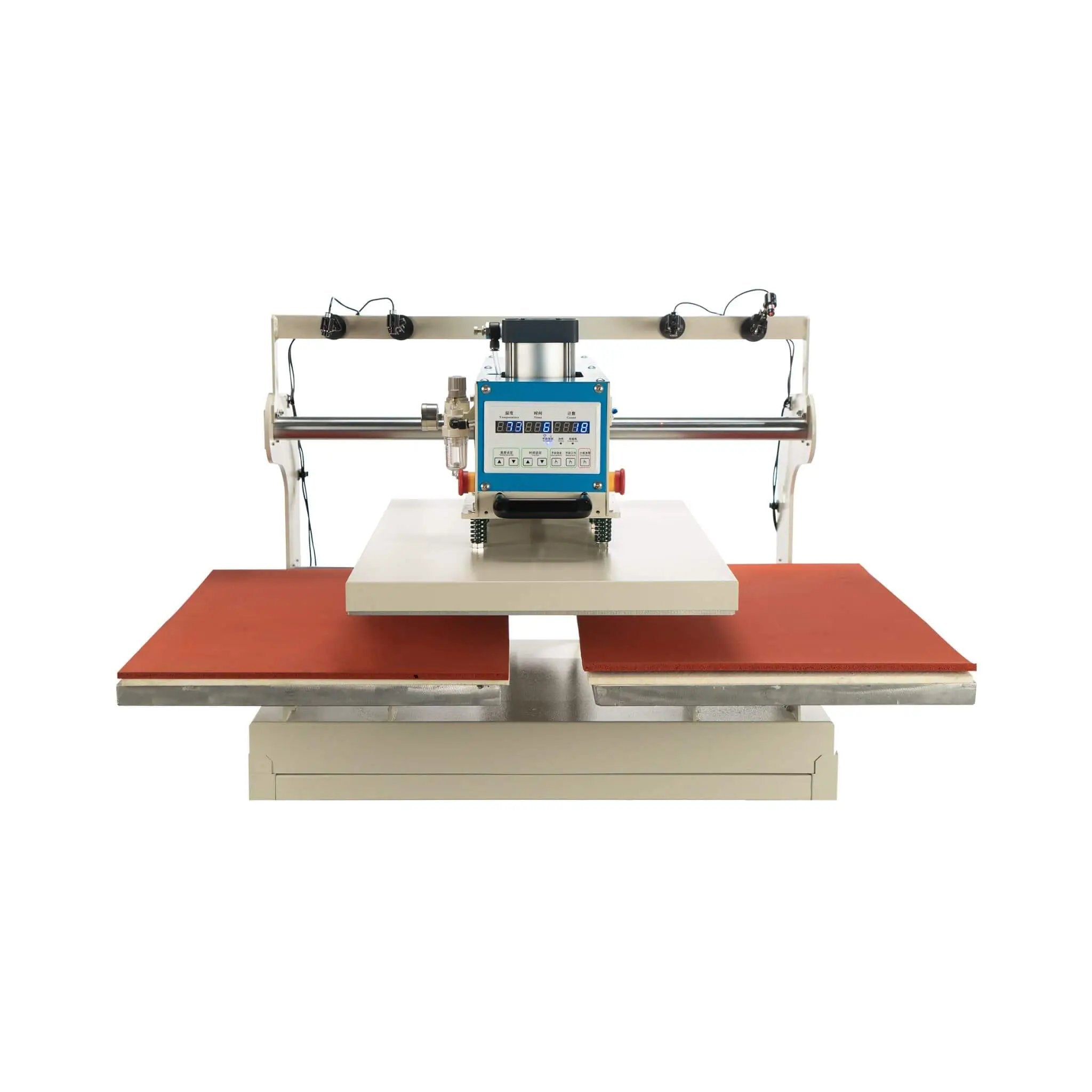 [20X28-Inch] Industrial Pneumatic Dual Platen Press With Infrared Positioning (SAK31028) by SAKSBY WHOLESALE