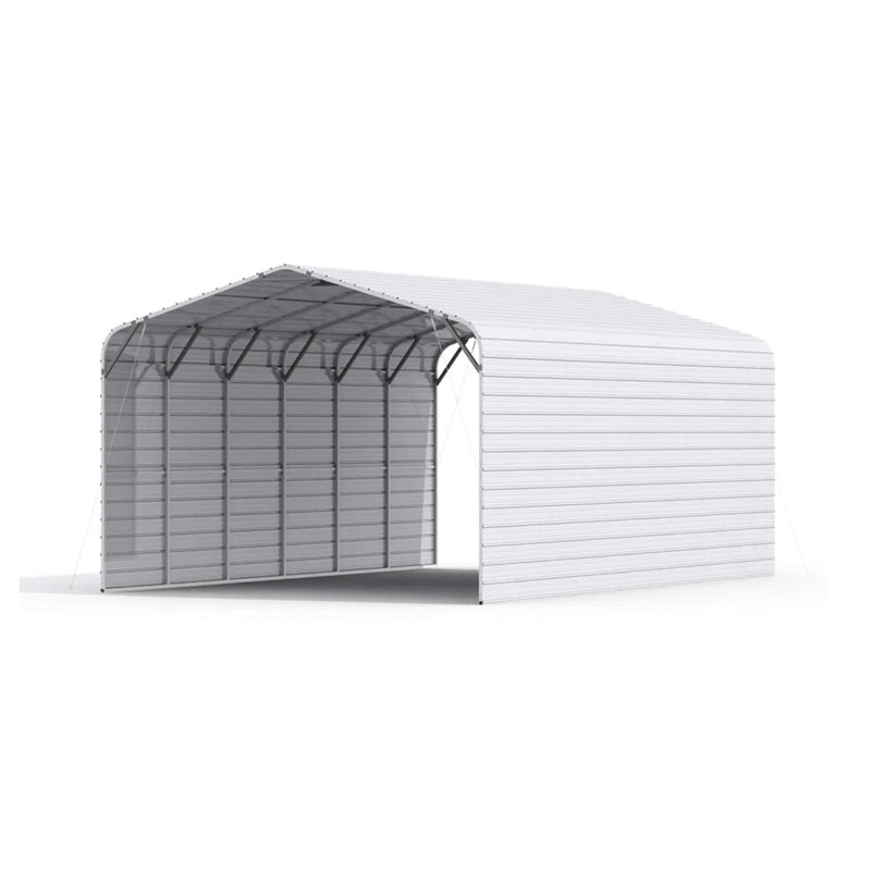 [20X30FT] Alora Heavy-Duty Outdoor Galvanized Steel Carport (SAK21596) by SAKSBY WHOLESALE