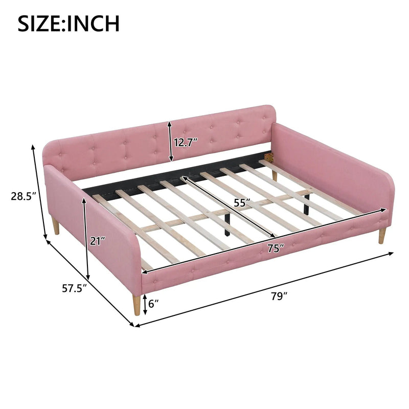 Upholstered Daybed by HouseOfZazla