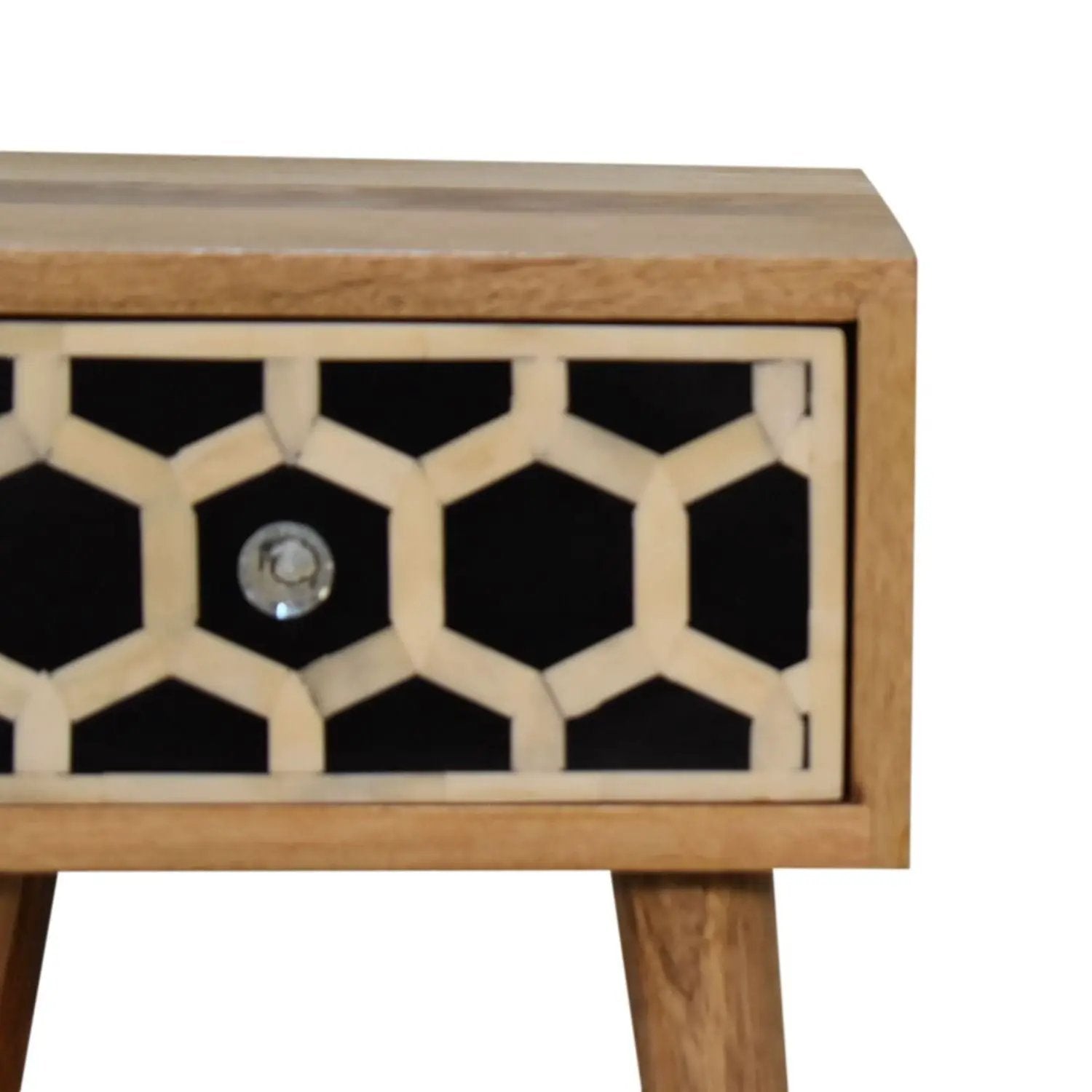 Inlay Bone Inlay Drawer Nightstand by HouseOfZazla
