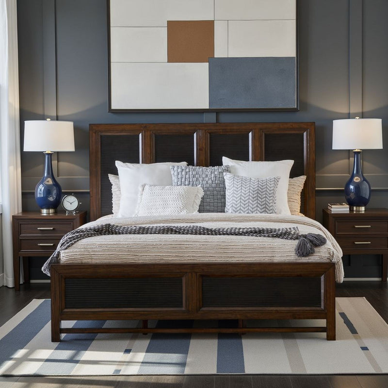 Beautiful Panel Bed by HouseOfZazla