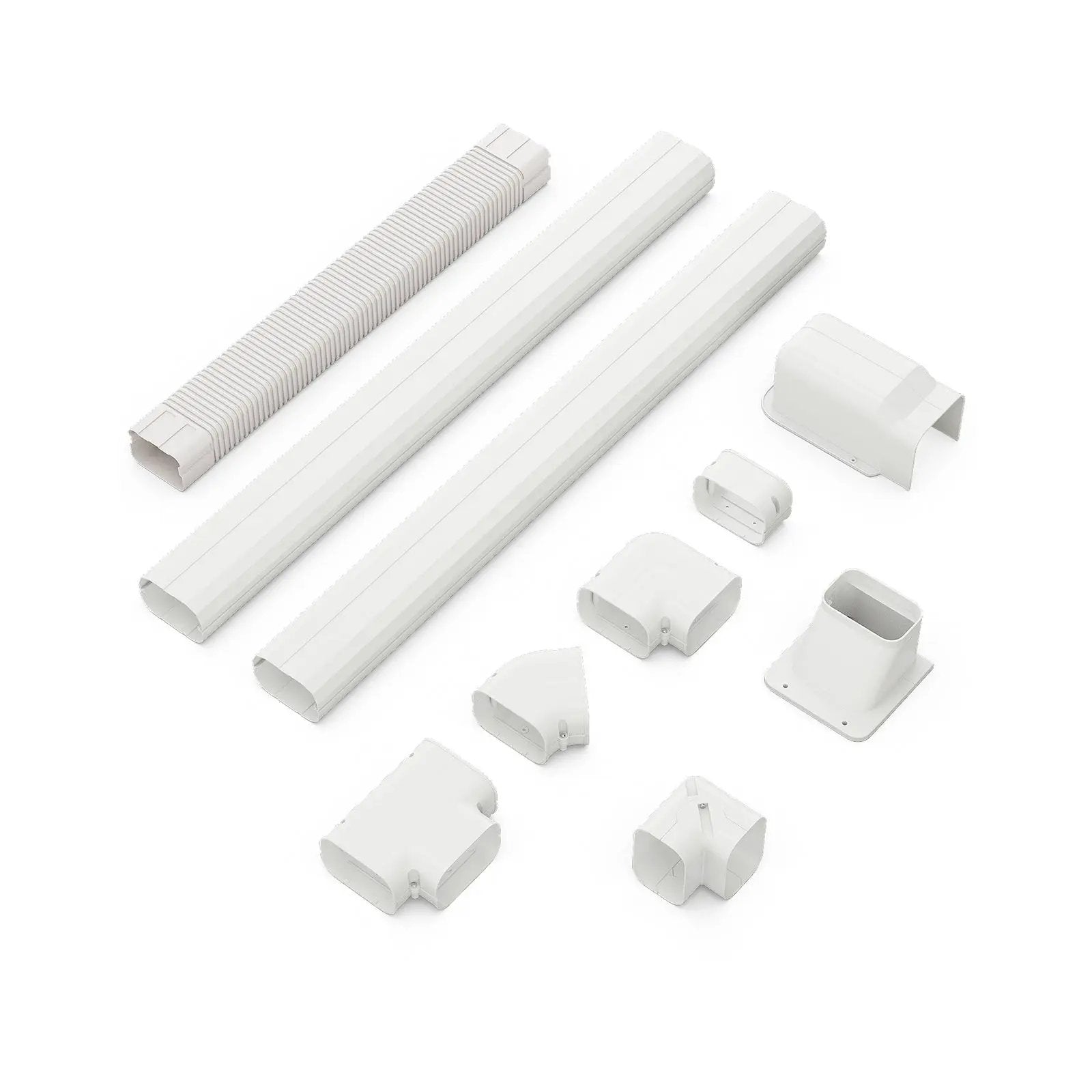 4 Inches W Mini Decorative PVC Slim Line Cover Kit by DirectDeals