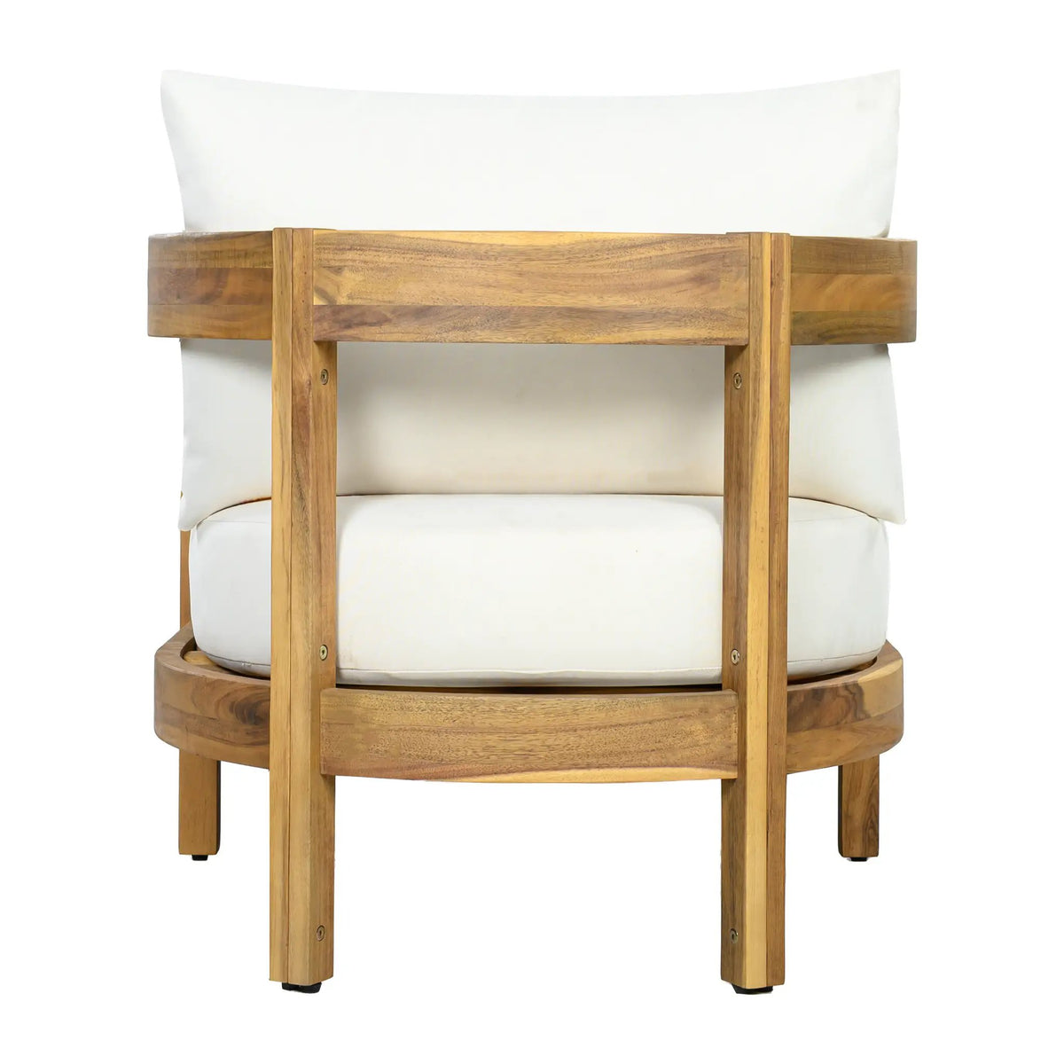 78" Acacia Wood Outdoor Chaise Lounge Chair by HouseOfZazla