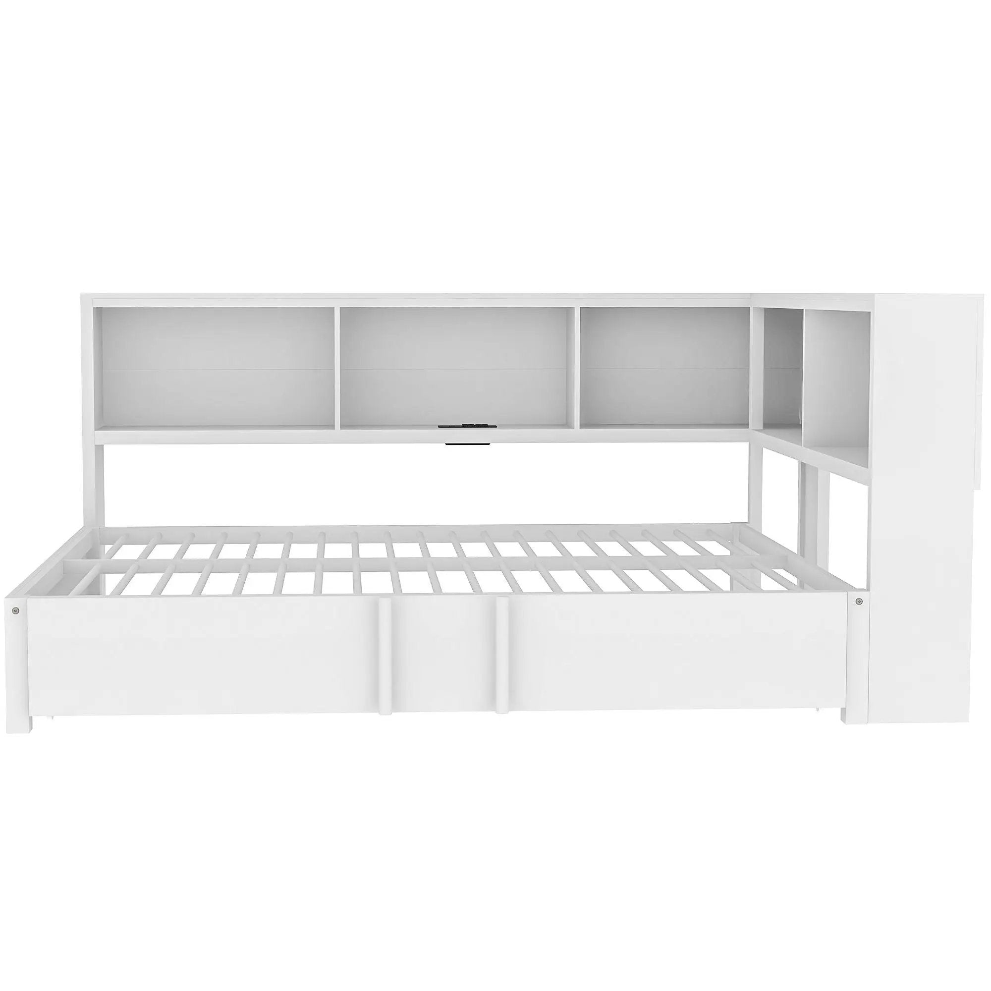 Daybed With Trundle, Storage Cabinets And USB Ports by HouseOfZazla