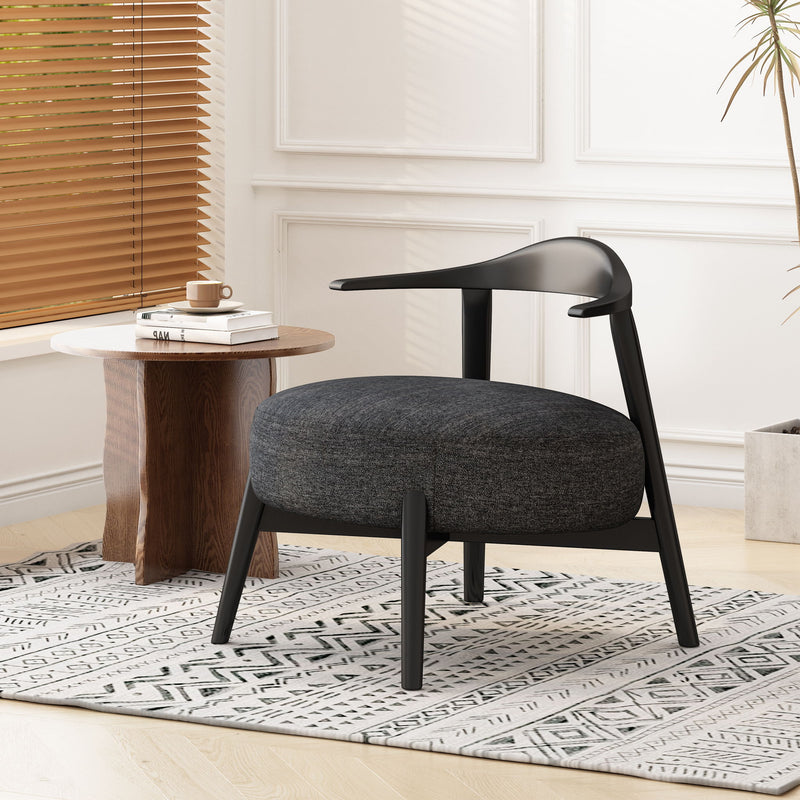 Modern Living Room Upholstered Accent Chair by HouseOfZazla