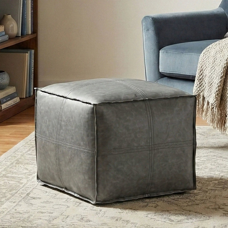 Brody - Versatile Square Pouf by HouseOfZazla