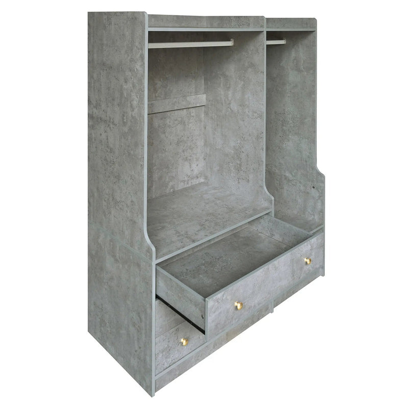 Open Wardrobe Storage For Bedroom by HouseOfZazla