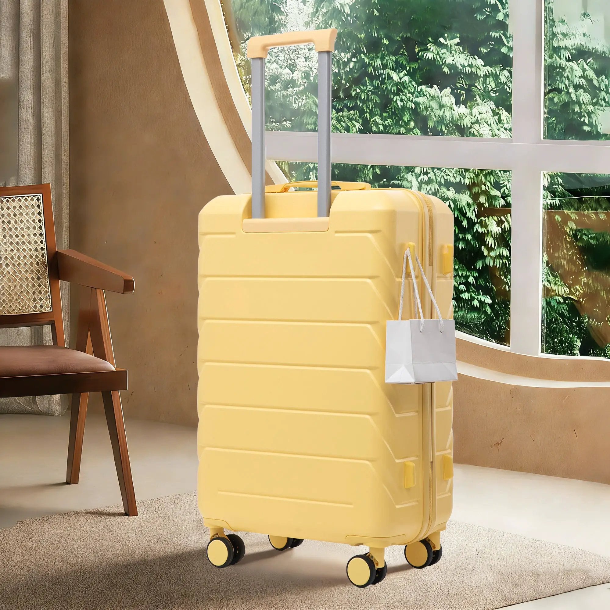 28 Inch ABS Hard Shell Large Travel Checked Luggage by HouseOfZazla