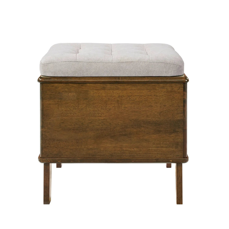 Letitia Rubber Wood Cat Bed Ottoman by HouseOfZazla