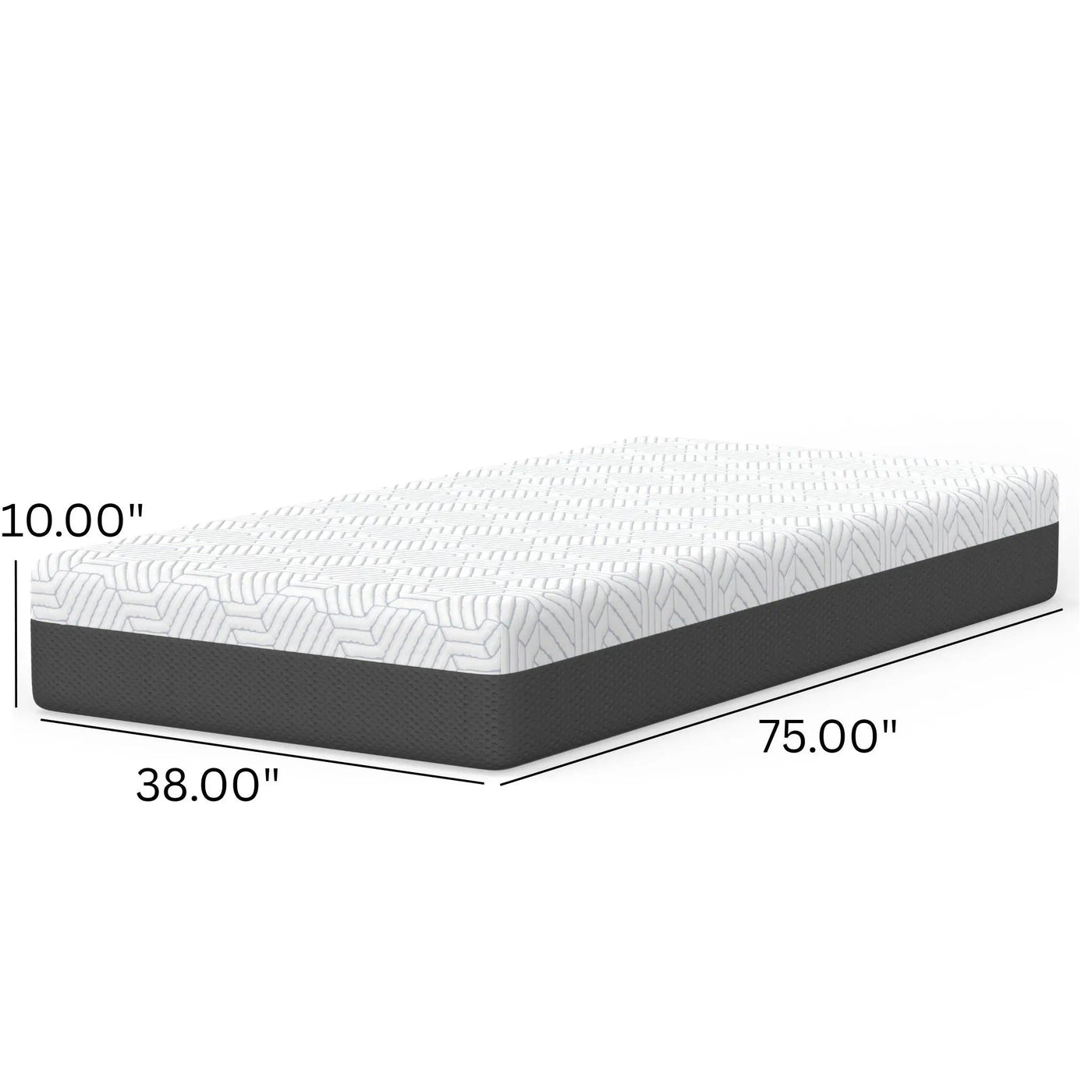 Pur Chill 10" Medium Firm Mattress with Phase Change Cooling Fabric by HouseOfZazla