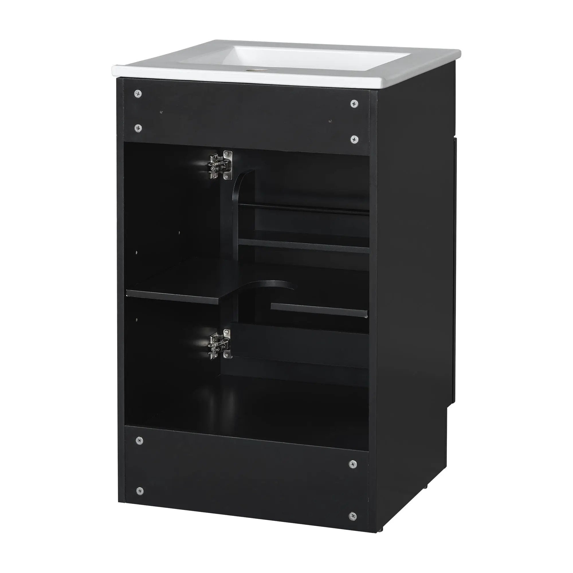 Bathroom Vanity With Sink, Cabinet With Adjustable Shelf