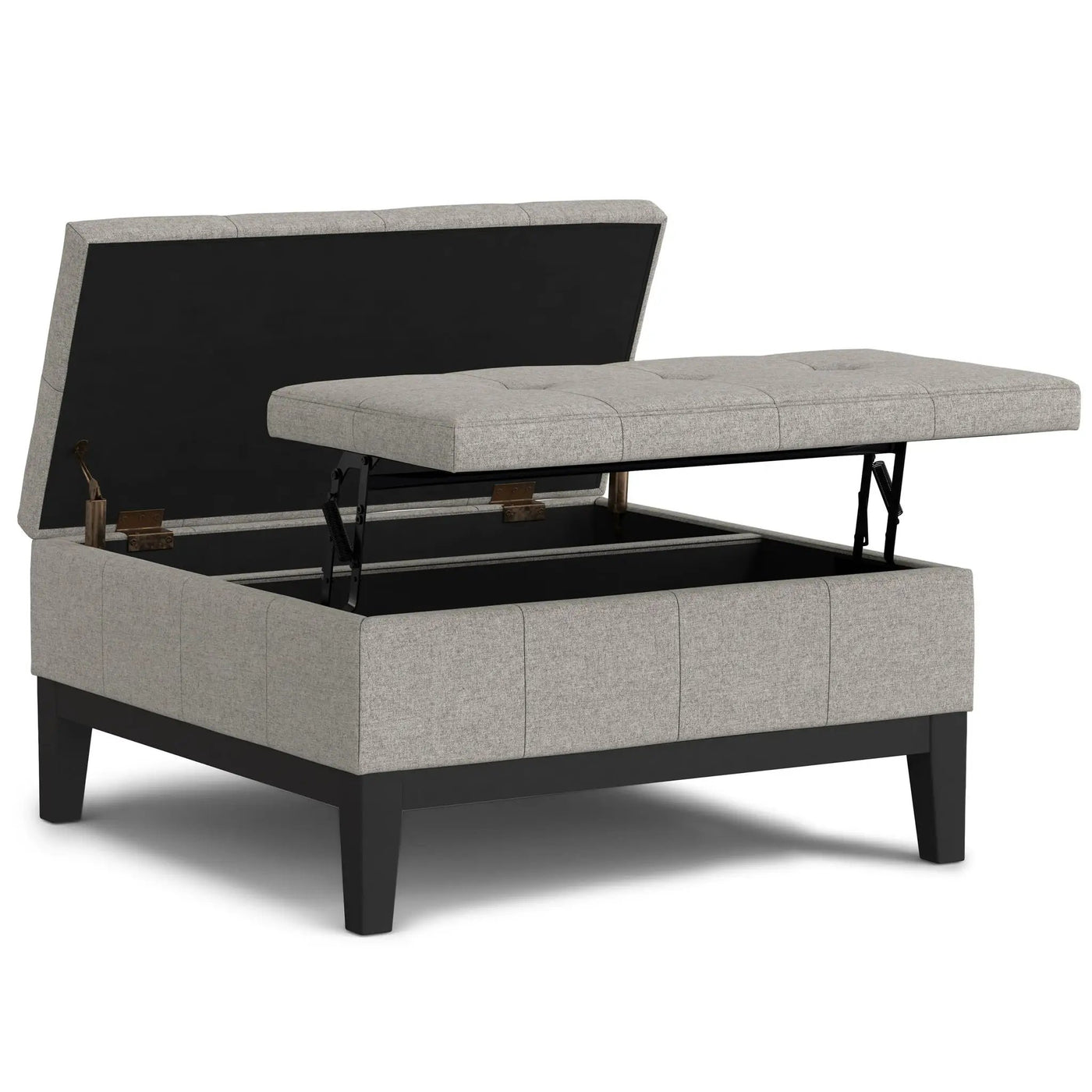 Dover - Multifunctional Lift Top Coffee Table Storage Ottoman by Unique Piece Furniture
