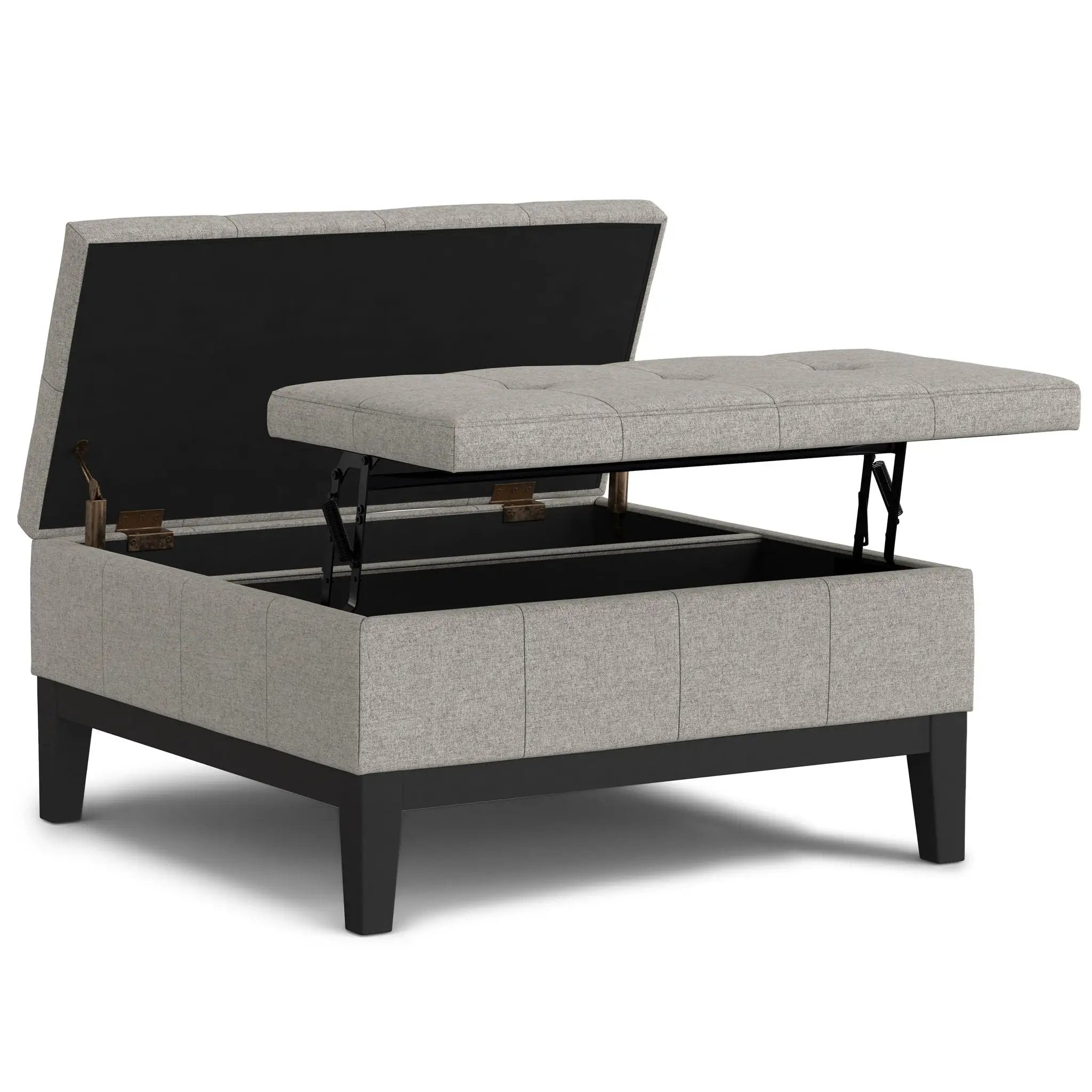 Dover - Multifunctional Lift Top Coffee Table Storage Ottoman by Unique Piece Furniture