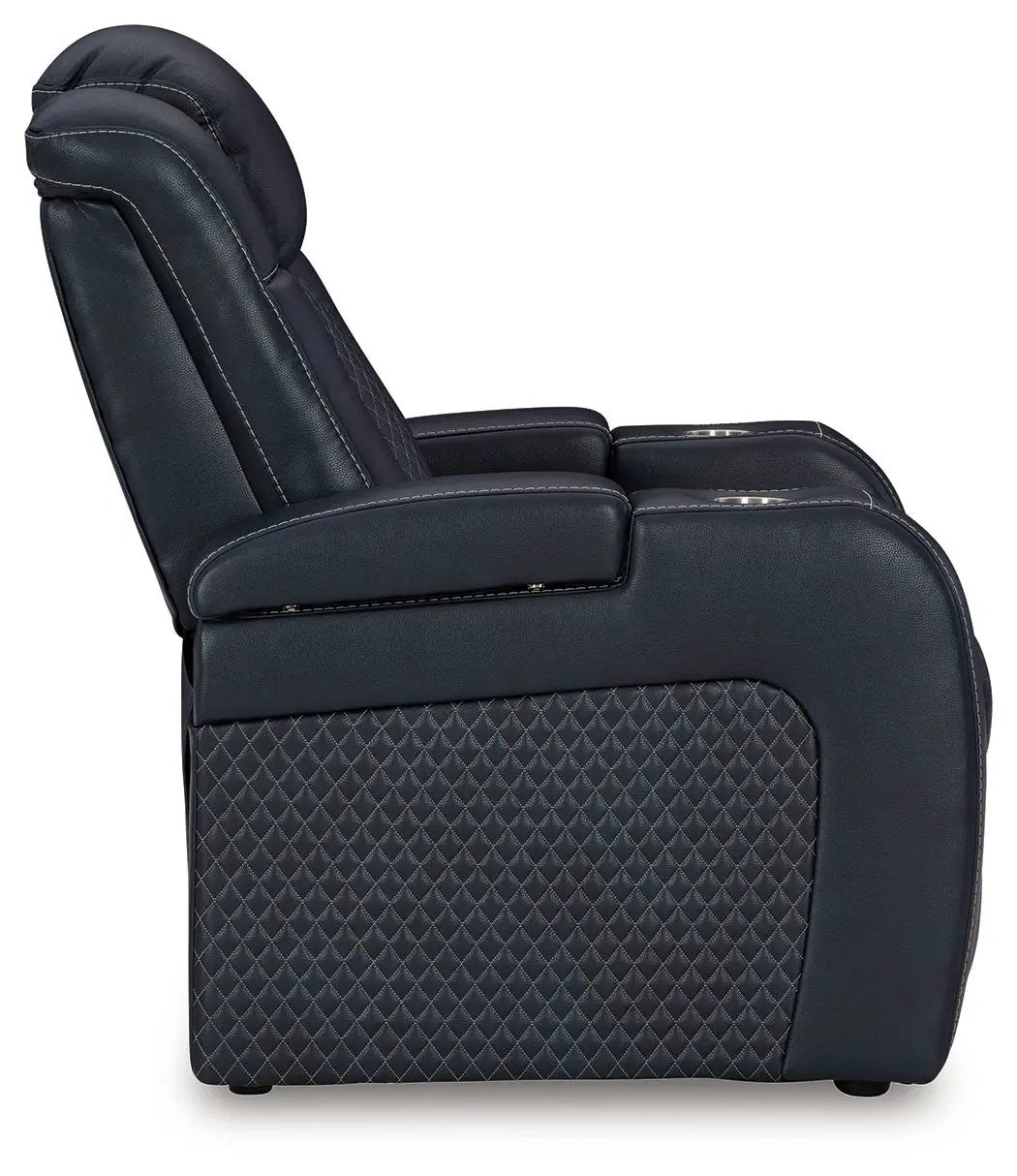 Fyne-dyme - Power Recliner/Adj Headrest by Unique Piece Furniture