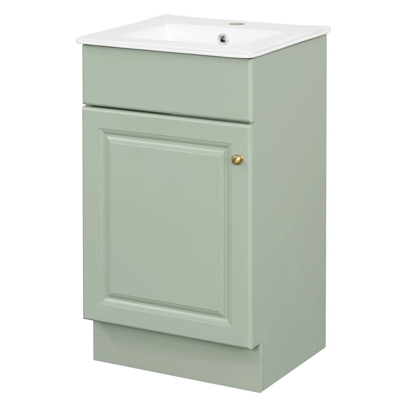 Bathroom Vanity With Sink, Cabinet With Adjustable Shelf by HouseOfZazla