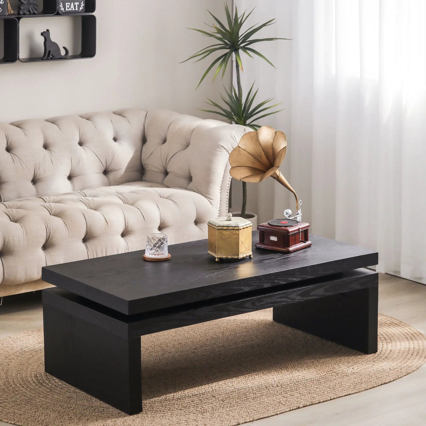 Rectangular Center Table For Living Room by HouseOfZazla