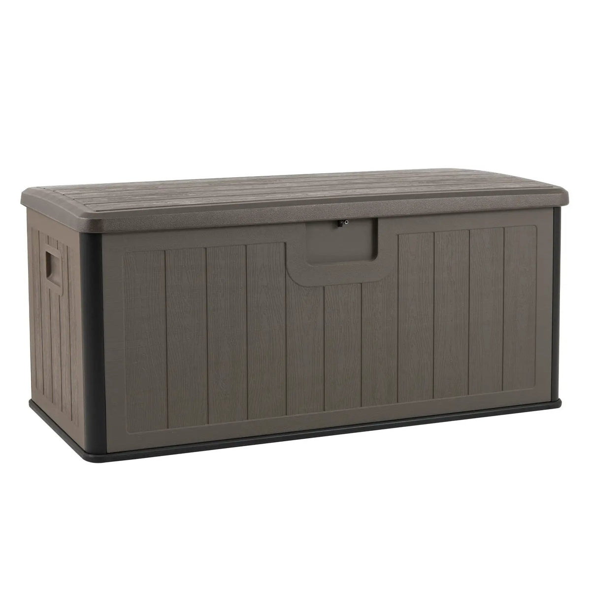 100 Gallon Large Deck Box with Lockable Lid for Patio, photo 20 of 32