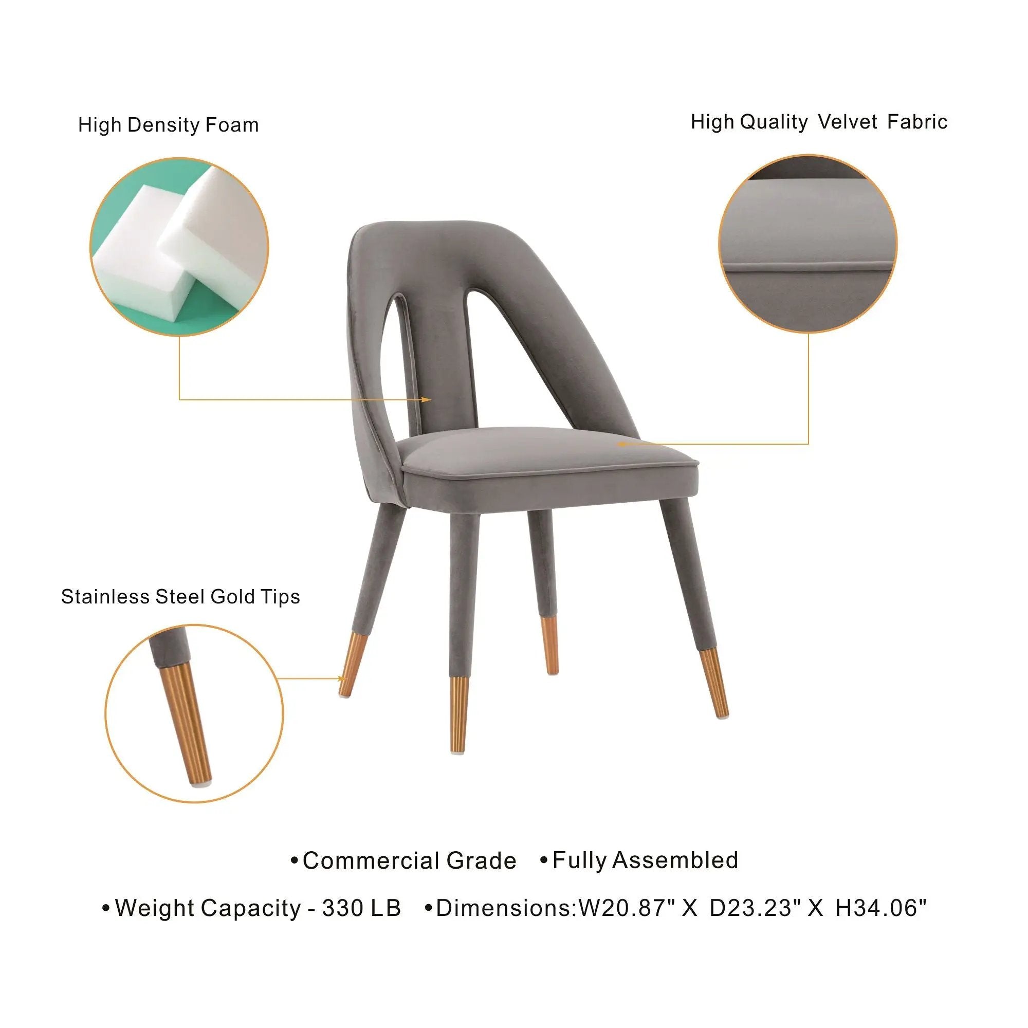 Neda - Dining Chair by HouseOfZazla