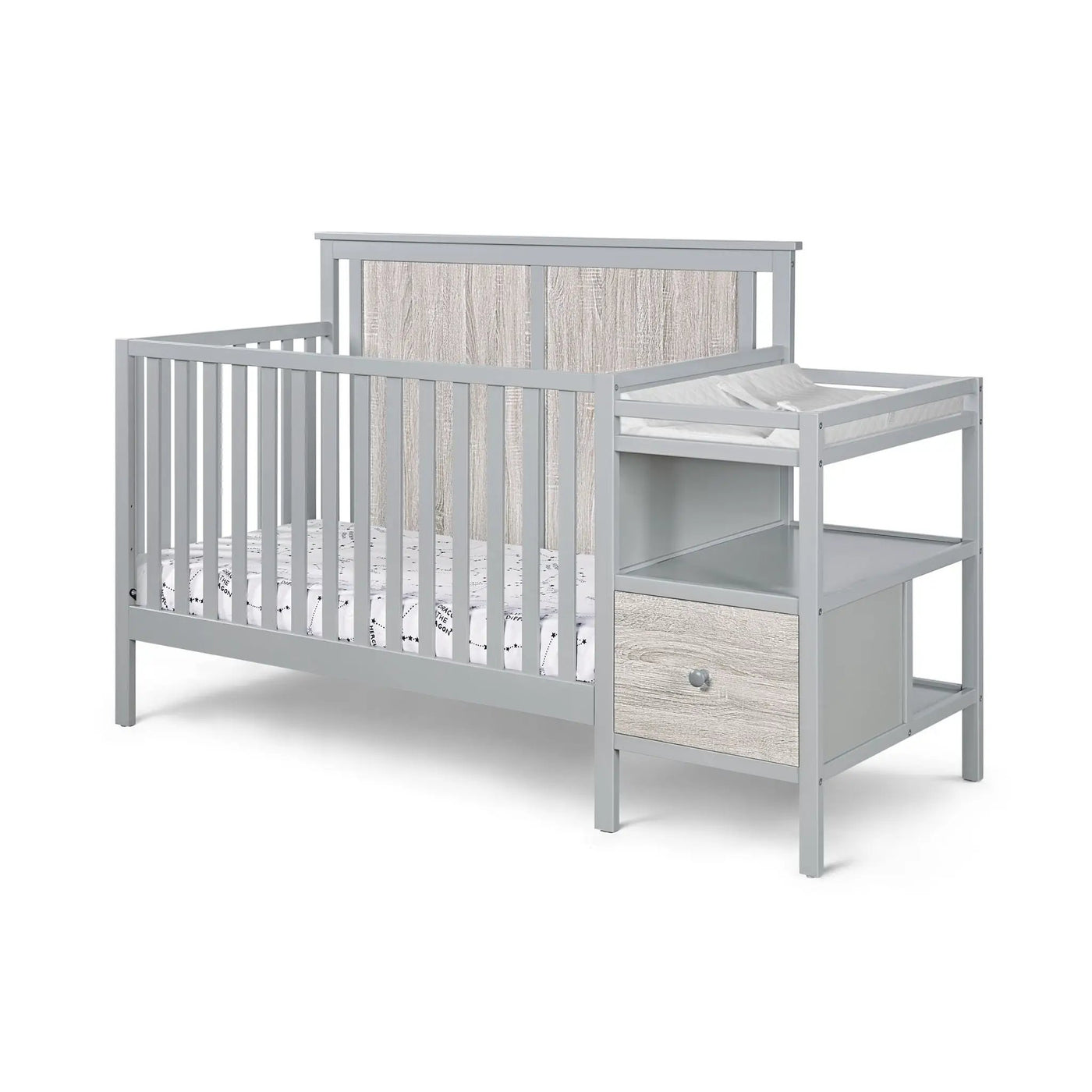 Connelly - 4-in-1 Crib and Changer Combo by Unique Piece Furniture