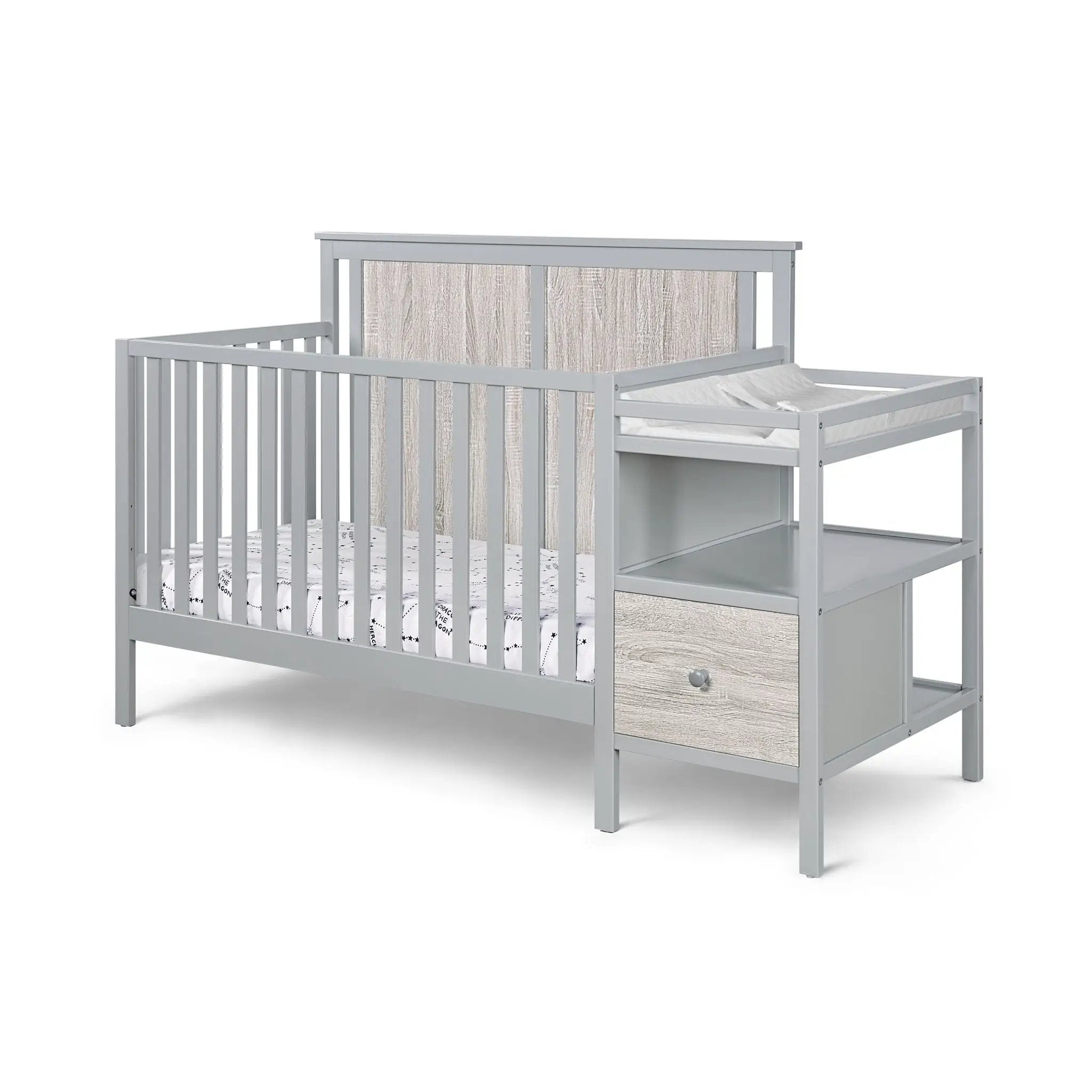 Connelly - 4-in-1 Crib and Changer Combo by Unique Piece Furniture