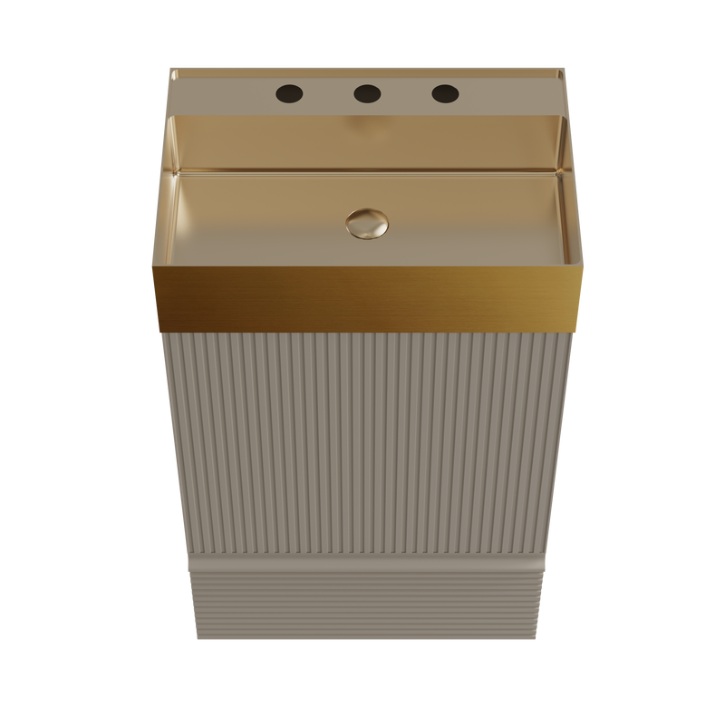Gada 20" Striped Bathroom Vanity by HouseOfZazla