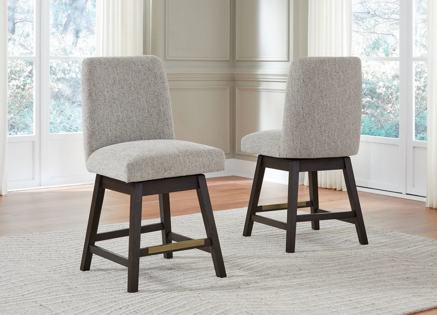 Burkhaus - Rectangular Counter Table Set by Unique Piece Furniture