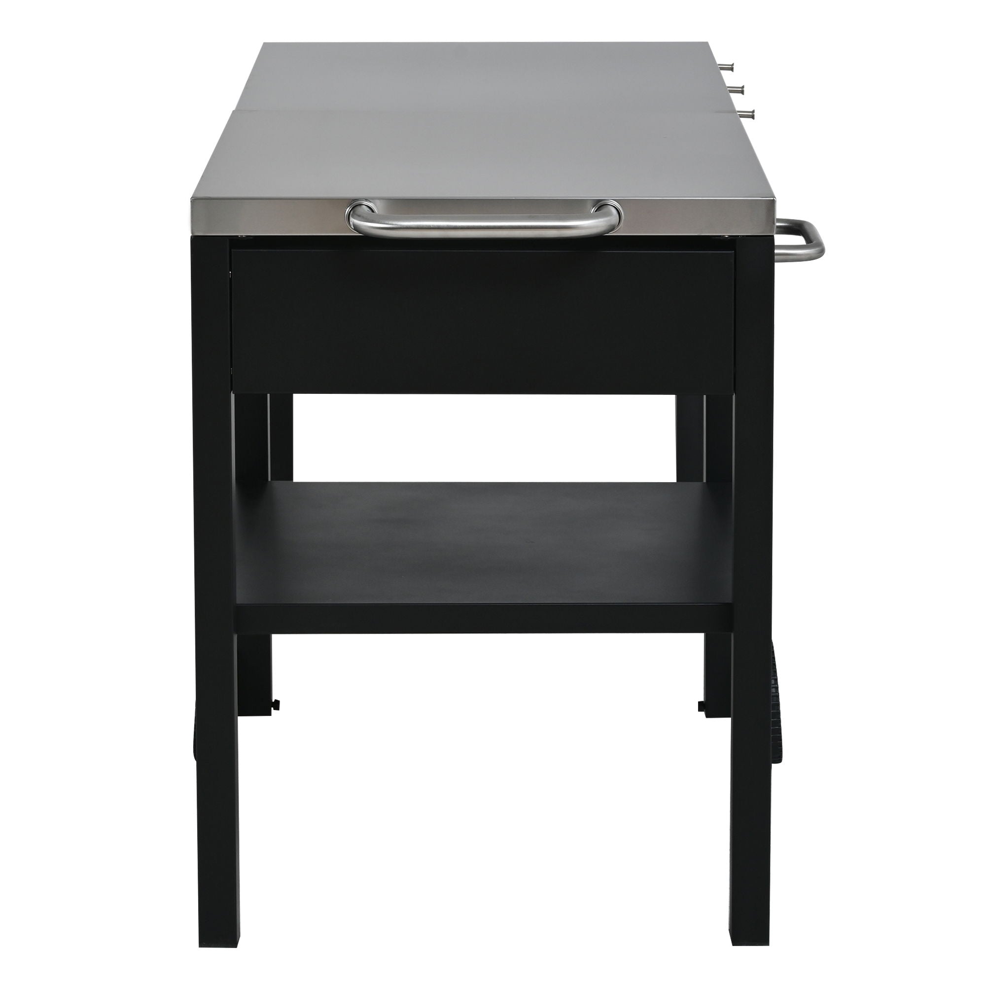 Foldable Outdoor Kitchen Cart With Storage For Patio by HouseOfZazla