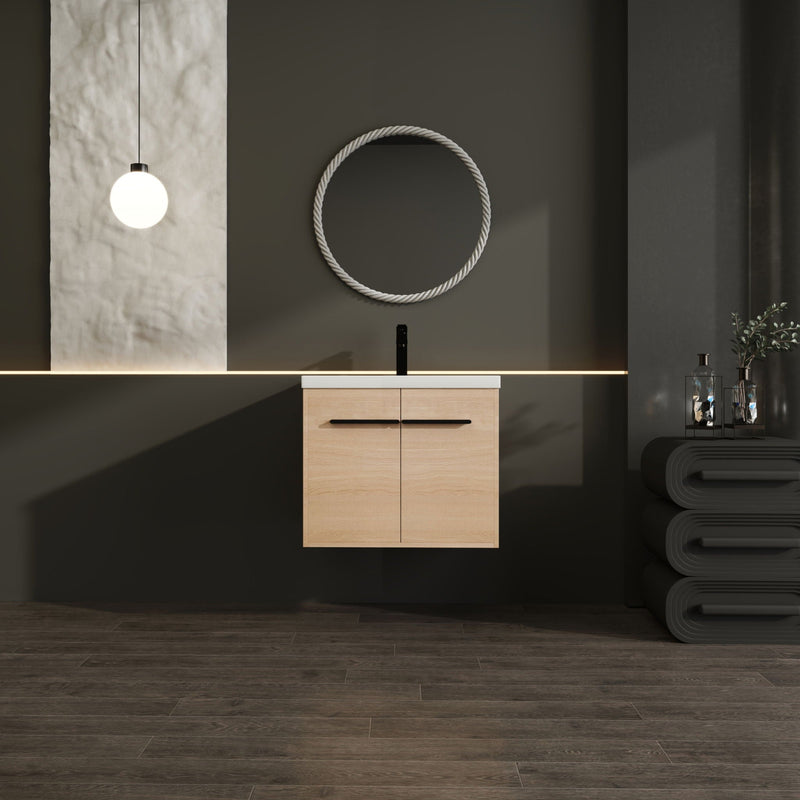 Bathroom Vanity Set With Resin Countertop Sink, 2 Doors by HouseOfZazla