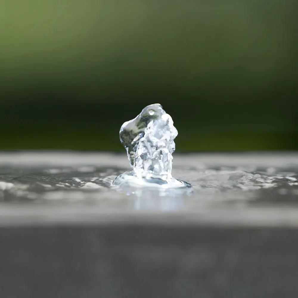 Indoor Outdoor Water Fountain, Unique Broken Urn Fountain Chic Dynamic Modern Design With Light For Garden by Unique Piece Furniture