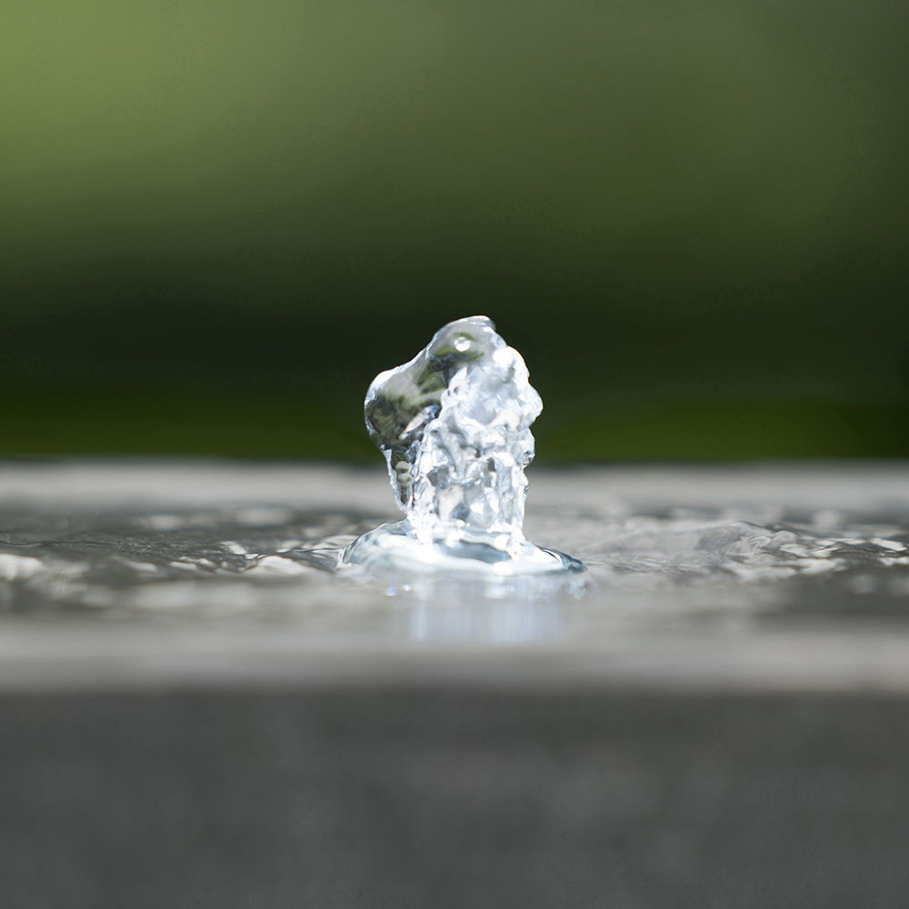 Broken Urn Water Fountain with Integrated Light - Dark Gray, photo 9 of 12