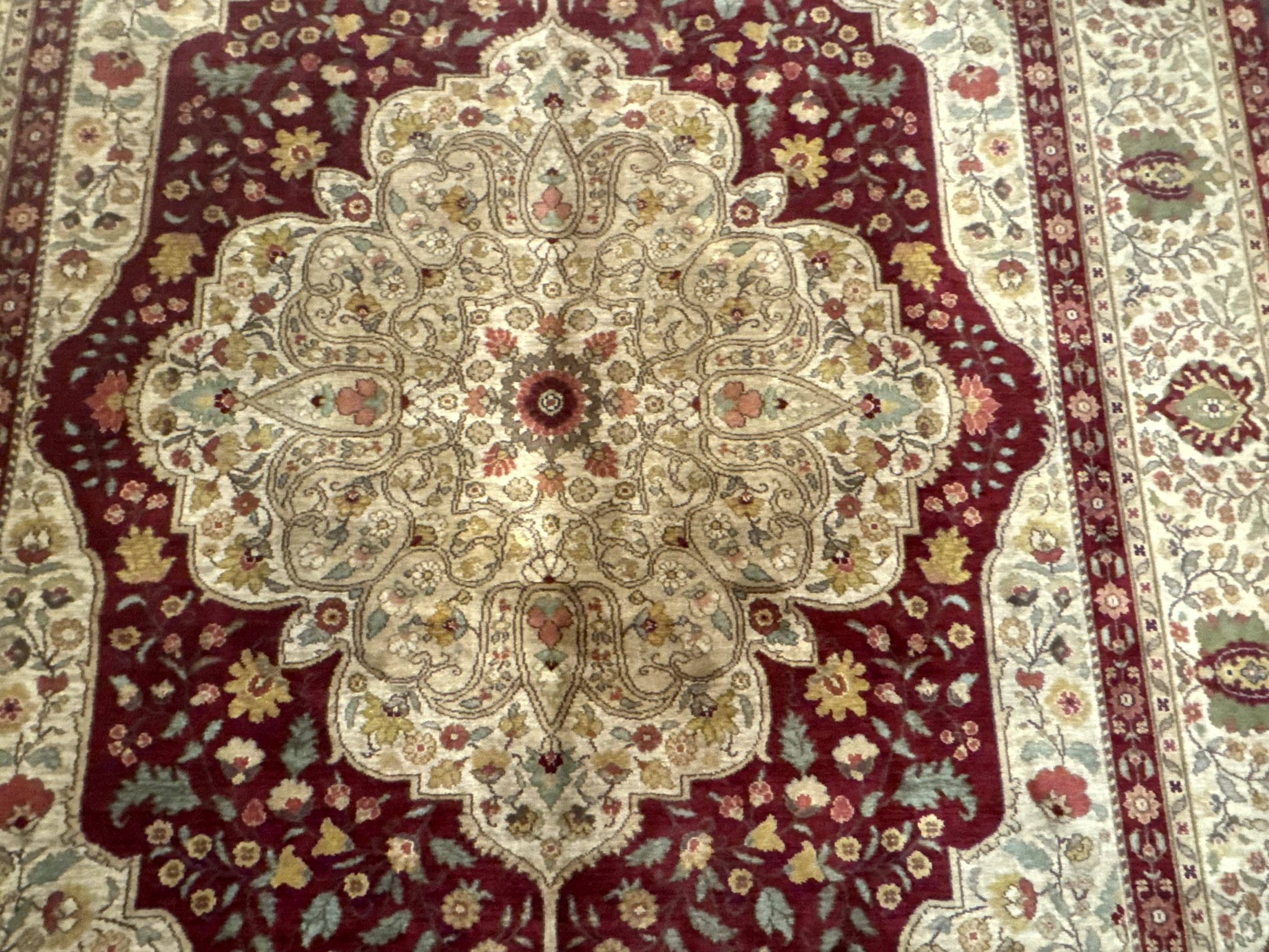 Karastan Rug 8.8 x 12, Antique Legends Royal Tabriz, Wool Pile, Vintage, Rare Design by Jewel Rugs