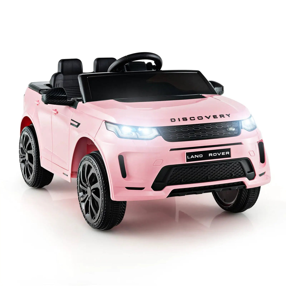 12V Kids Ride On Car with Remote Control Lockable Doors Slow Start System and LED Lights, photo 9 of 10