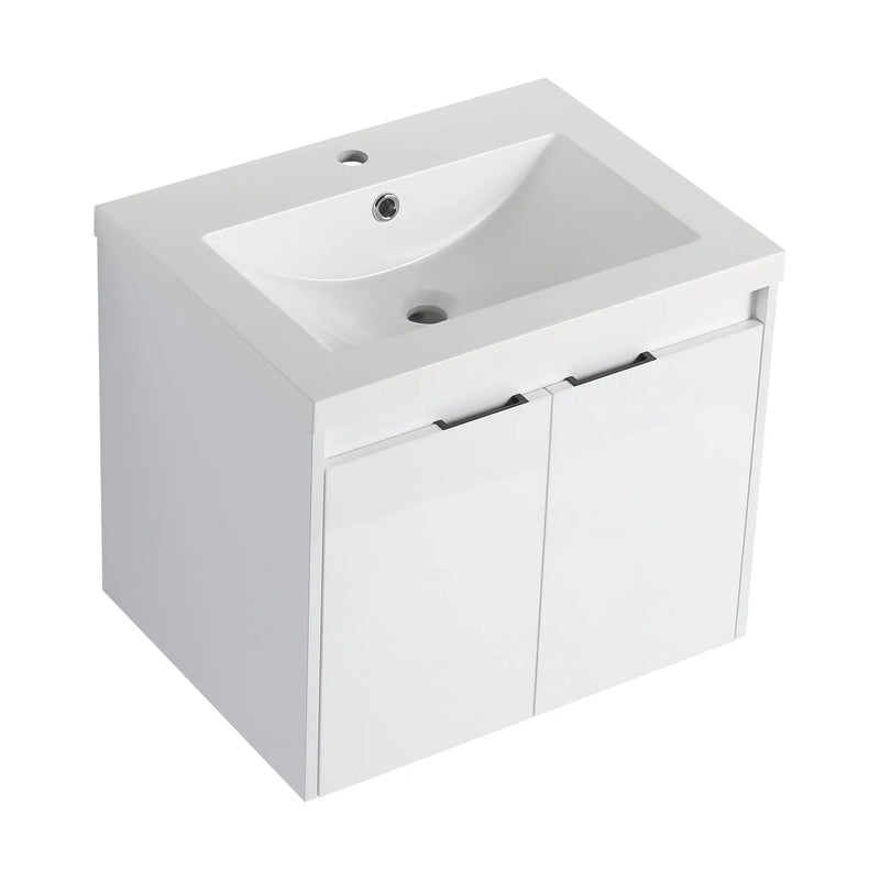 24" Bathroom Vanity With Resin Sink by HouseOfZazla