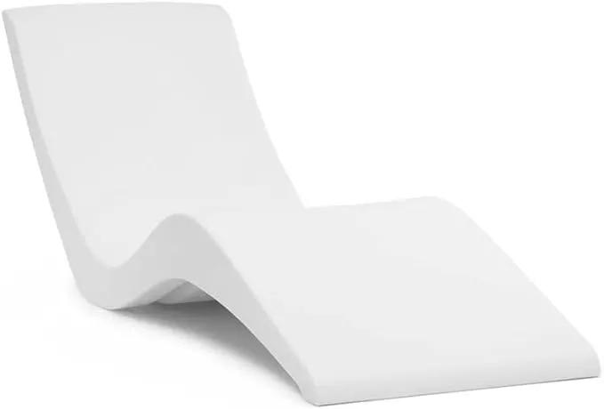 Aqua Outdoors Pool Chaise Lounge Chairs for Ledge & Shelf, Water-Weighted Pool Lounger for Depths Up to 9”, No Screw Plugs & Tools Needed, Classic White Ledge Lounger, Set of 1 by GreenHaven Gardens