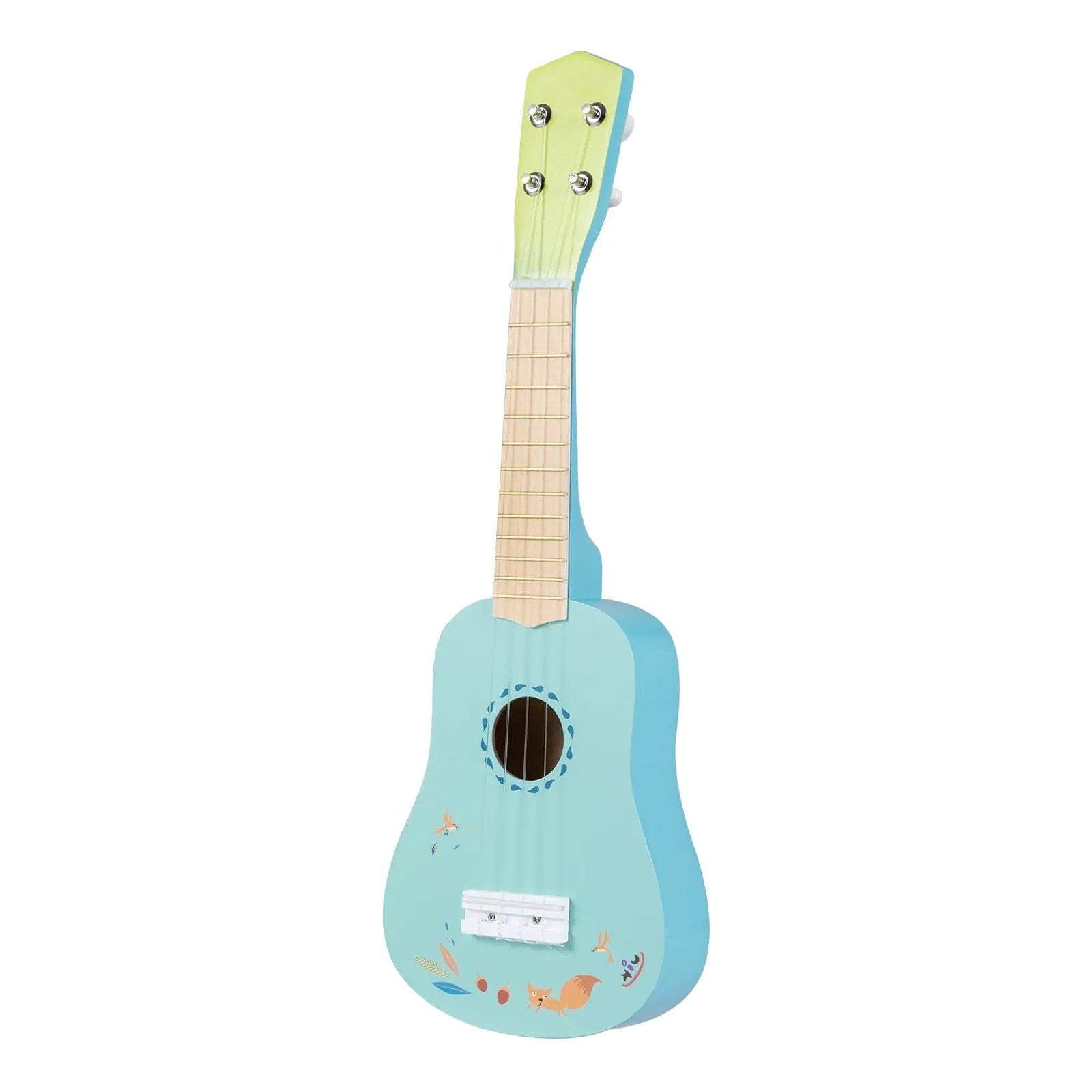 21 Inch Ukulele Guitar for Kids with Basswood Body for 3+ Years Old by DirectDeals
