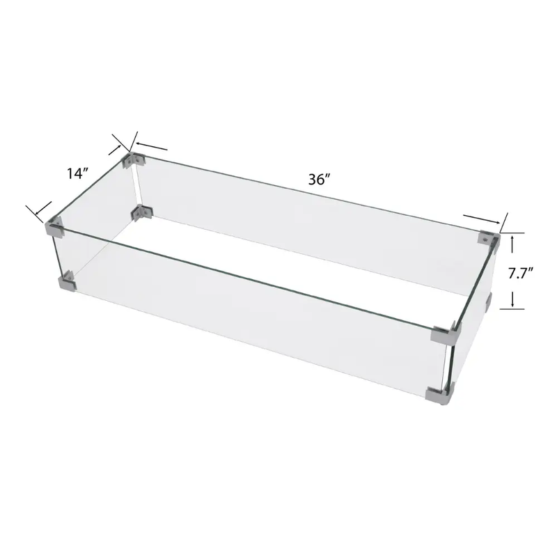 Propane Fire Pit Table Outdoor 50,000 BTU Firepits for Outside CSA Certified by EnvelorHome