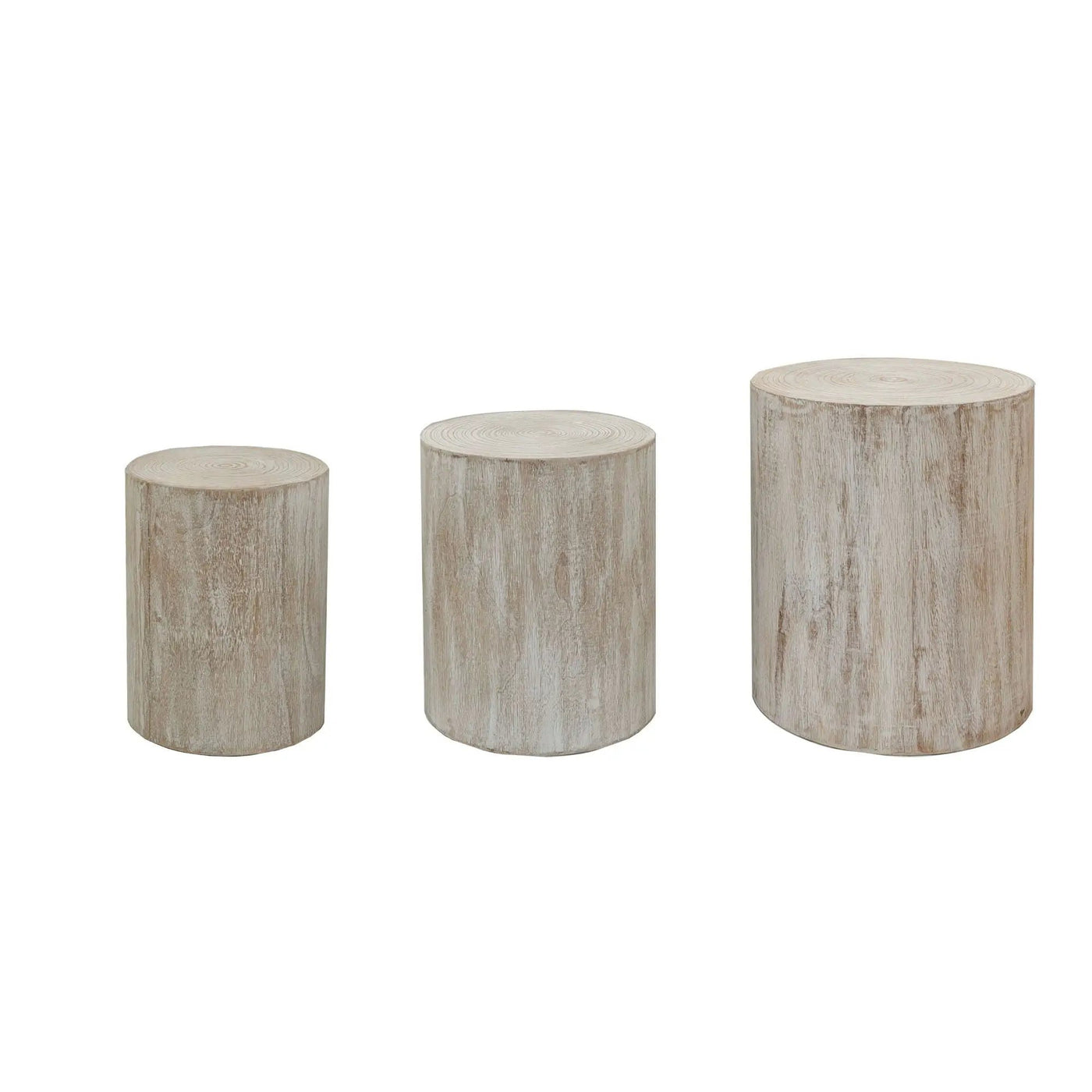 Cylinder Nesting Tables (Set of 3) by HouseOfZazla