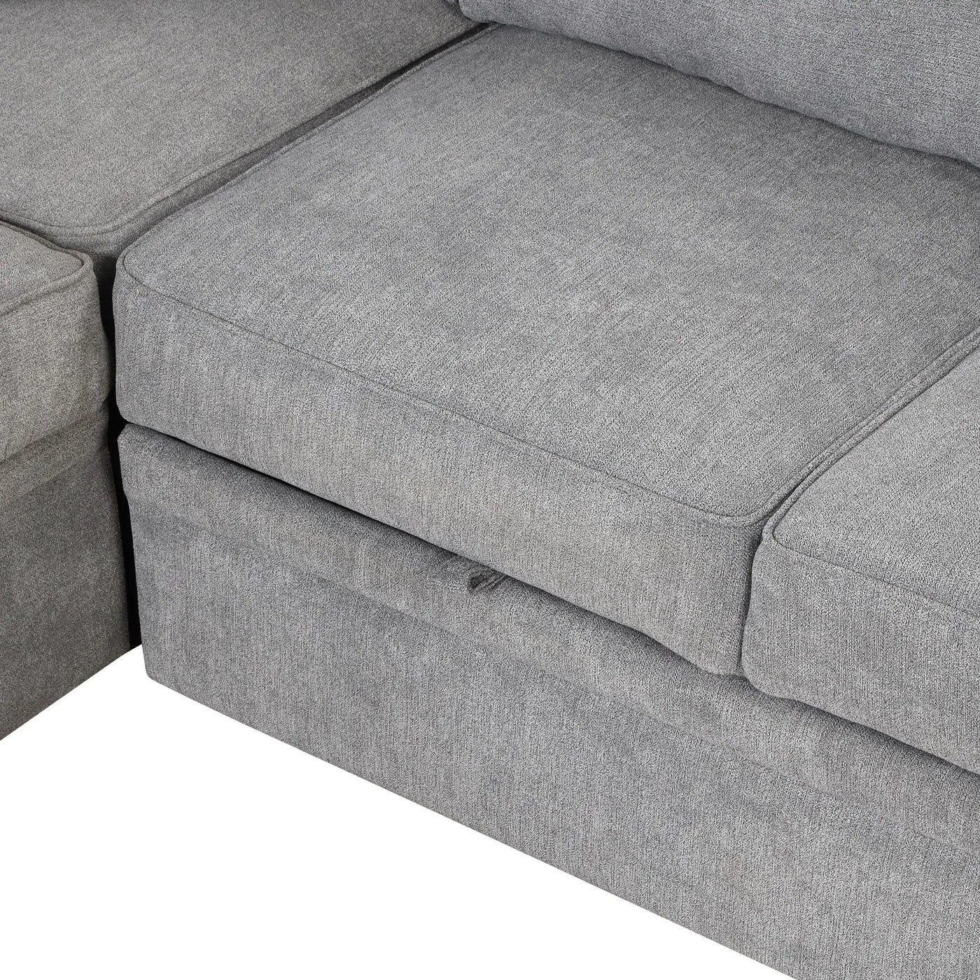 Sleeper Sofa Bed, 2 In 1 Pull Out Sofa Bed L Shape Couch With Storage Ottoman For Living Room, Bedroom Couch And Small Apartment by HouseOfZazla