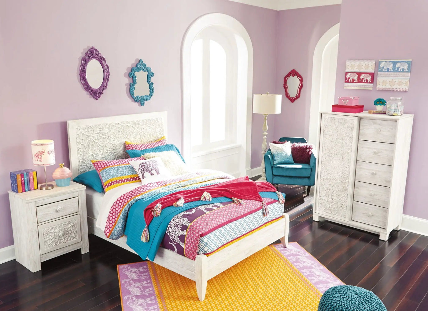 Paxberry - Youth Panel Headboard by Unique Piece Furniture