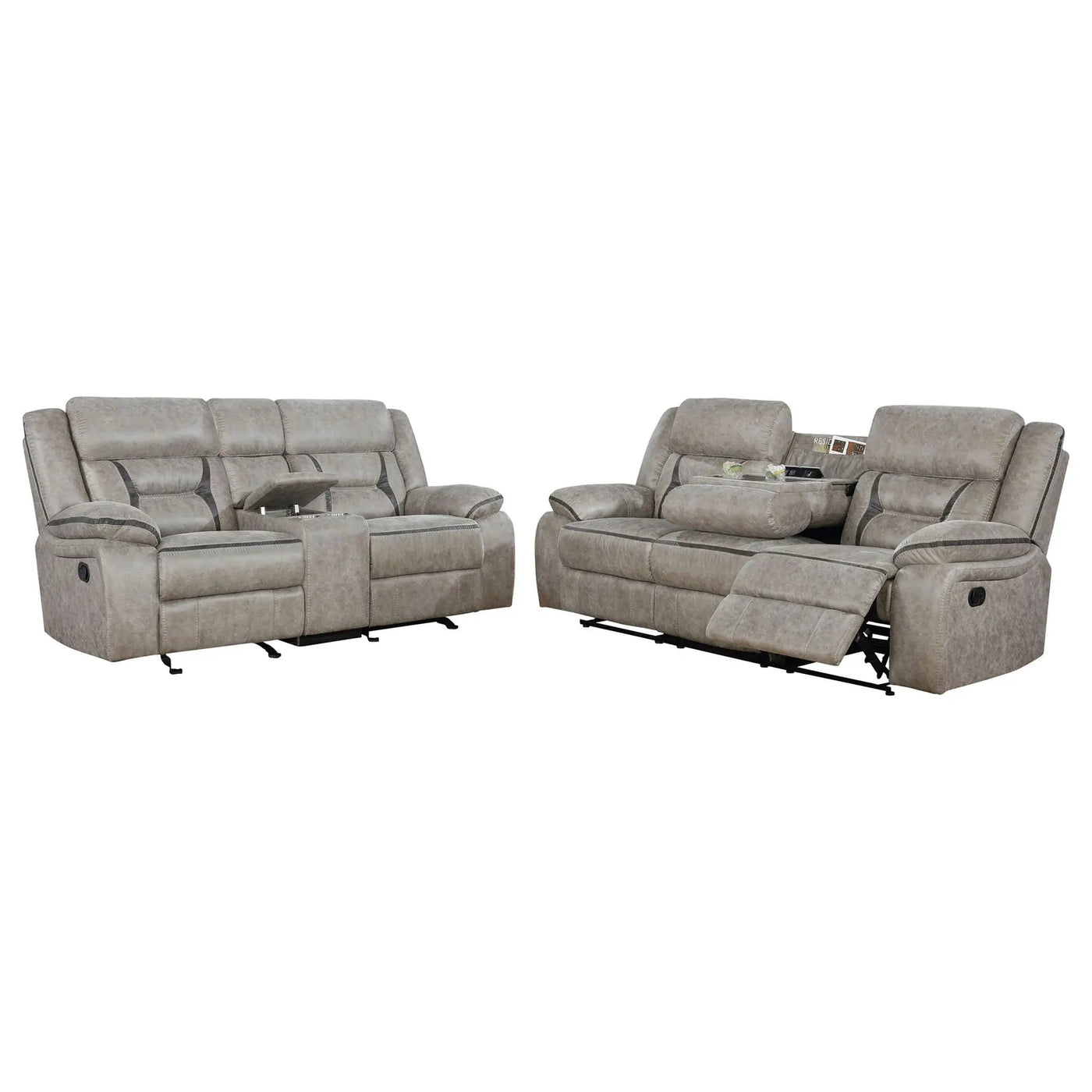 Brazelton - Pillow Top Arm Motion Living Room Set by HouseOfZazla